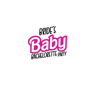 Bride Barbies baby model alb pe tricou