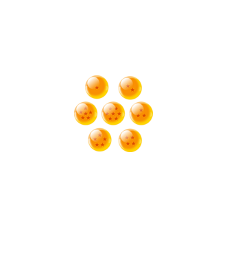 dragonballs model negru pe tricou