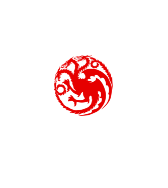 Targaryen model gri pe tricou