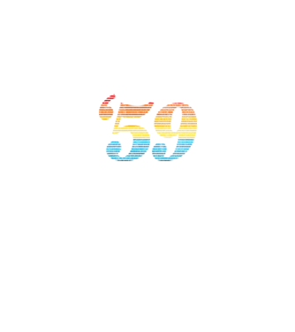 Retro Birthday 1959 model negru pe tricou