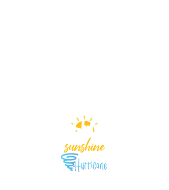 October Girls are Sunshine mixed with a little Hurricane model negru pe tricou