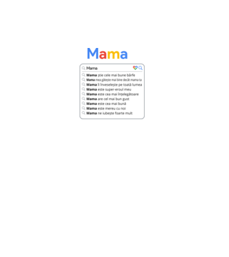 căutare Google Mama model negru pe tricou