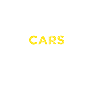 Cars make me happy you, not so much model negru pe tricou