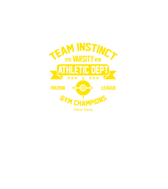 Team instinct champions model negru pe tricou