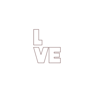 Love pingpong model negru pe tricou