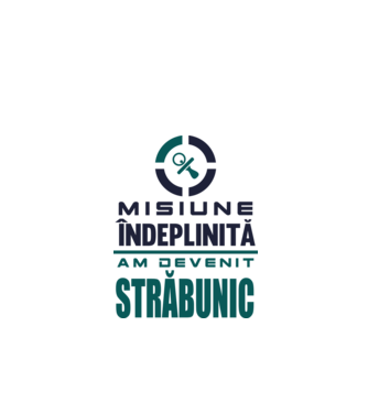 misiune îndeplinită - am devenit străbunic model verde de măr pe tricou