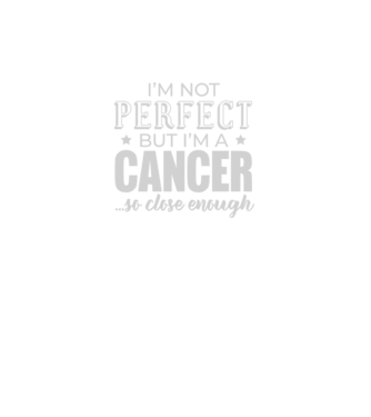 Not perfect, but CANCER model verde neon pe tricou