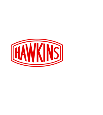 hawkins stranger things model negru pe tricou