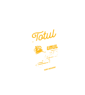 Totul este dificil pentru unul, dar nimic nu este imposibil pentru mulți! Team-building model negru pe tricou
