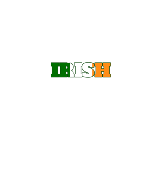 Everyone is irish flag model negru pe tricou