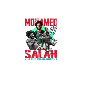 Salah tribute model negru pe tricou