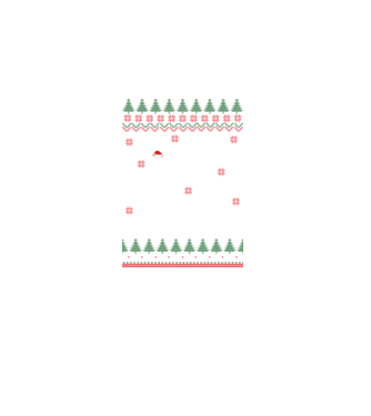 Merry Fishmas model negru pe tricou