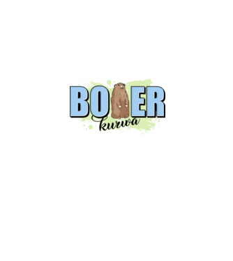 Bober Kurwa model gri pe tricou