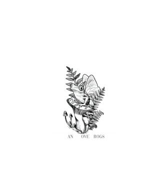 MILF man i love frogs model negru pe tricou
