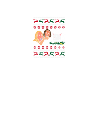Pulovăr de Crăciun meme model negru pe tricou