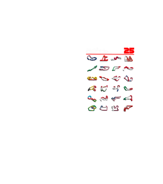 F1 calendar 2025 Negru model galben neon pe tricou