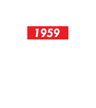 Supreme Birthday 1959 model negru pe tricou