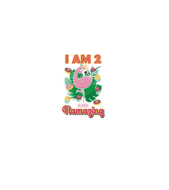 FLAMAZING Birthday 2 Years old model alb pe tricou