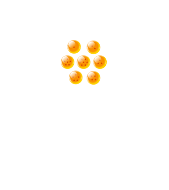 dragonballs model negru pe tricou