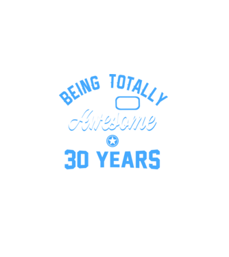 Being totally awesome 30 model negru pe tricou