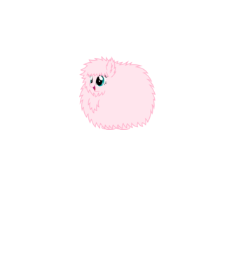 Fluffle Puff model alb pe tricou