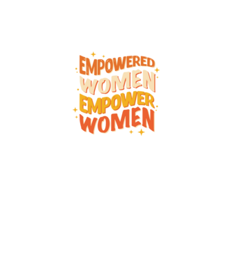 Empowered women empower women model negru pe tricou