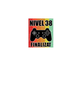 Nivel 38 finalizat model turcoaz pe tricou