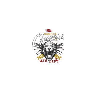 Minesota Cougars model albastru jeanși pe tricou