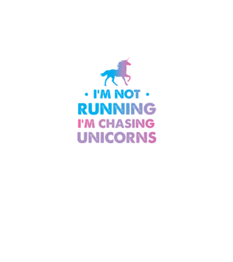 Unicorn Alergare model alb pe tricou