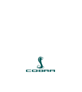 Cobra model alb pe tricou