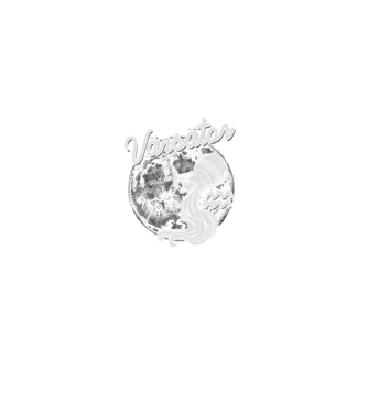 Zodiac bărbat VĂRSĂTOR retro model negru pe tricou