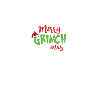 Grinchmas model negru pe tricou