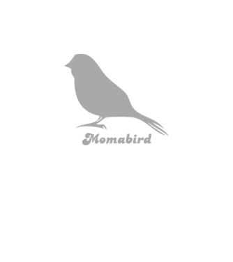 Momabird model negru pe tricou