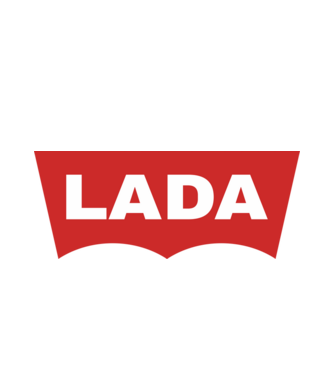 Lada Levis model alb pe tricou