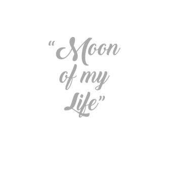 Moon of my life model verde neon pe tricou