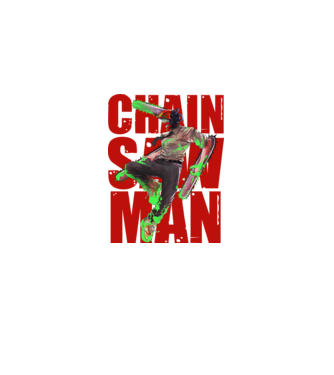 Denji chainsaw man concept model  pe tricou