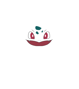 Bulbasaur model turcoaz pe tricou