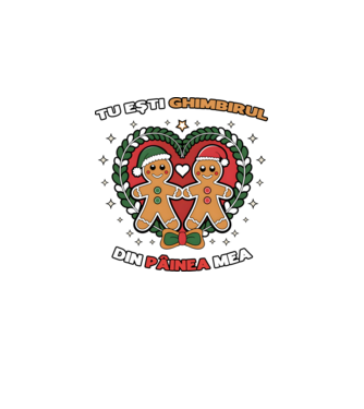 Tu ești ghimbirul din păinea mea  model alb pe tricou