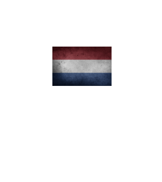 NETHERLANDS model negru pe tricou