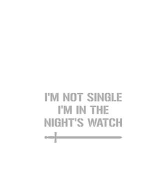 Im not single...! model negru pe tricou
