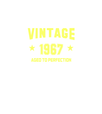 Vintage - 1967 model negru pe tricou