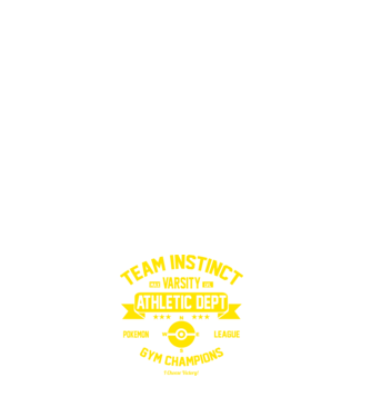 Team instinct champions model negru pe tricou