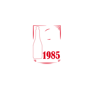 Un Vin Bun 1985 - Negru model negru pe tricou
