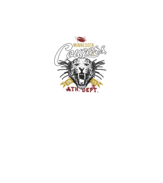 Minesota Cougars model turcoaz pe tricou