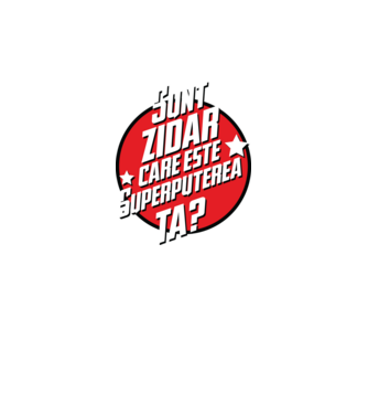 sunt zidar, care este superputerea ta? model roz neon pe tricou