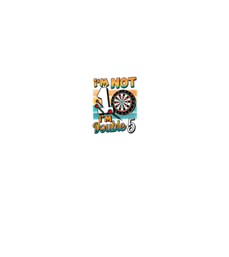 Darts Birthday 10 years old model negru pe tricou