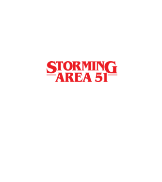 storming area 51 things model negru pe tricou