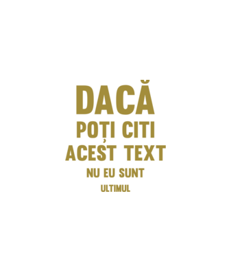 Dacă poți citi acest text, nu eu sunt ultimul model alb pe tricou