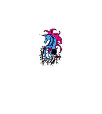 pegasus model alb pe tricou