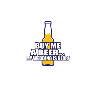 buy me a beer model galben neon pe tricou
